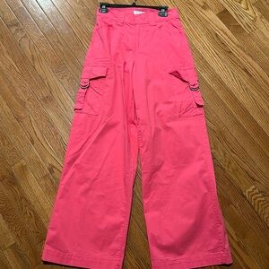 Sofia Vergara pink cargo pants size 4